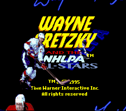 Wayne Gretzky and the NHLPA All-Stars